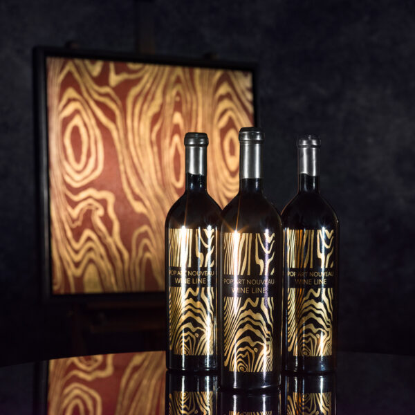 Pop Art Nouveau - Wine Line | "Kunstwerk" – Bild 2